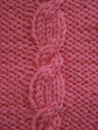 climbing cable knitting pattern